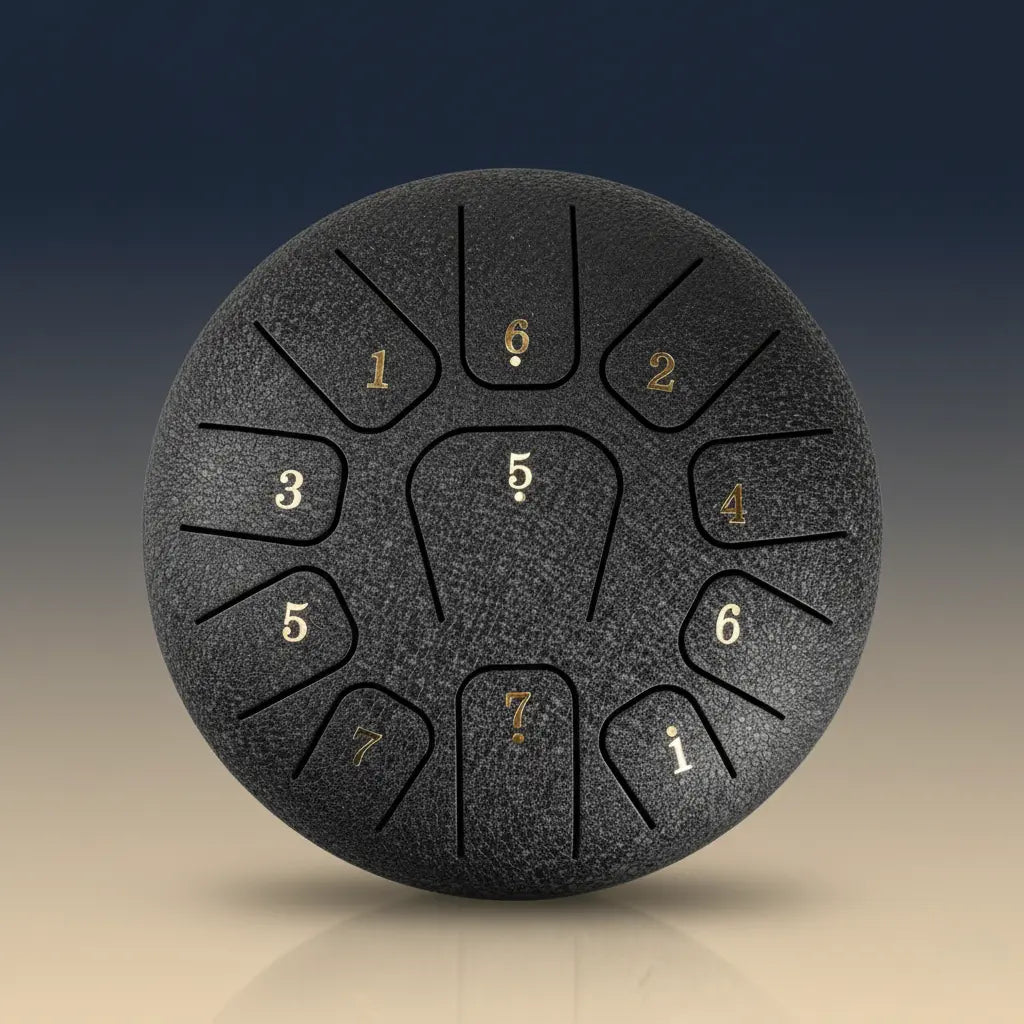 Tongue Drum 11 notes – 6 pouces