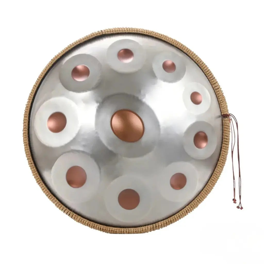 Handpan 22 pouces – 10 notes D mineur (440 Hz)