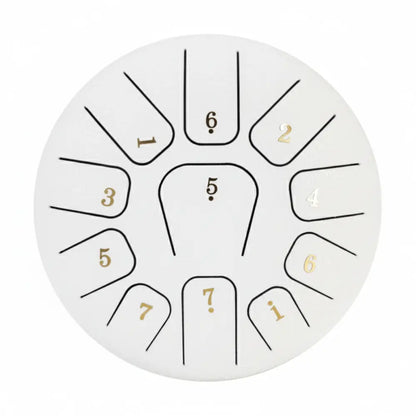 Tongue Drum 11 notes – 6 pouces