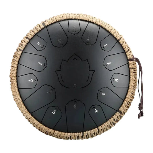 Tongue Drum 15 notes – 13 pouces acier