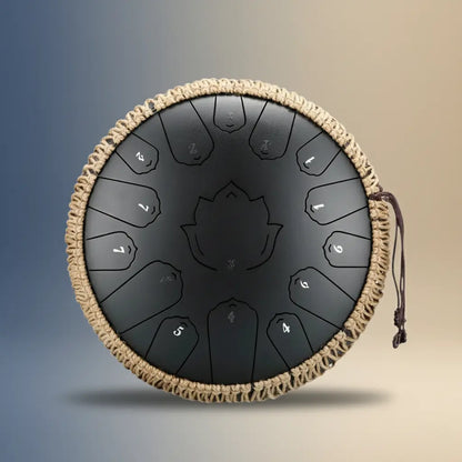 Tongue Drum 15 notes – 13 pouces acier